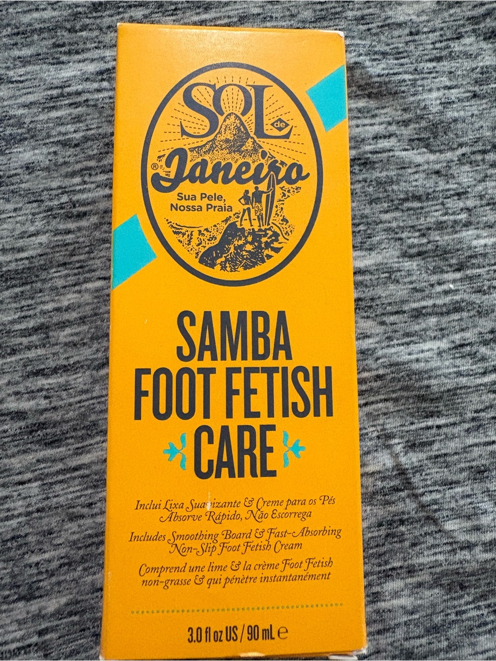 Sol de Janeiro Samba Foot Fetish Cream - Yellow & Cream